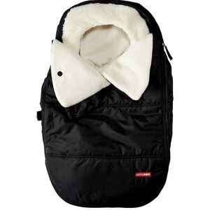 Skip Hop Black Car Seat Cover with White Lining